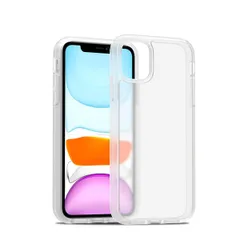 新品 iphone 11 ケース iphone XR ケース スマホカバー 耐衝撃 指紋防止 滑り止め マット半透明 黄ばみなし レンズ保護 米軍MIL規格アイフォン11/XR 用カバー 6.1インチ PinLiSheng (マットホワイト iPhone 1