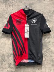 JF388 アソス assos 半袖サイクルジャージ 黒赤 S タグ付 - メルカリ