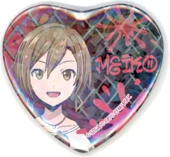【中古】バッジ・ピンズ ストリートのセカイのMEIKO キラキラビッグハート型缶バッジVol.3(EX) 「劇場版プロジェクトセカイ 壊れたセカイと歌えないミク」