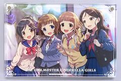 [중고] 아크릴 스탠드 아크릴 패널 프릴드 스퀘어 공식 아크릴 섀도 박스 [THE IDOLM @ STER CINDERELLA GIRLS 10th ANNIVERSARY Costume Memories!!!]