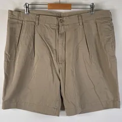 古着 90's/90年代 ポロバイラルフローレン Polo by Ralph Lauren ショートパンツ チノパン ポロチノ 大きいサイズ w42  ベージュ系 メンズ