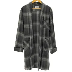 テンプテーション Temptation チェック ガウンコート メンズ FREE 