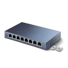 【新品未使用】【未開梱】 TPLINK　８ポート　スイッチングハブ　金属筐体マグネット付　永久保証　TL-SG508