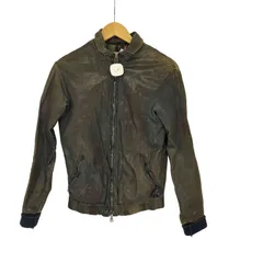 ジョルジオブラット Giorgio Brato イタリア製 ラムレザーシングルジャケット メンズ  44