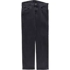 古着 リーバイス Levi's 501 ブラックデニム ストレートデニムパンツ メンズw34相当/eaa554412