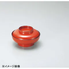 明治期 朱塗大平椀 五客 幅17.3cm 天然木 木製漆器 漆芸 CK77 アンティーク雑貨 大正昭和初期 朱塗り 鶴蒔絵 お椀5客セット