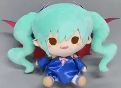 【中古】ぬいぐるみ 初音ミク おすわりぬいぐるみ-ダーク- 「みんなのくじ 初音ミク Memorial Collection」 B賞