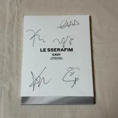 ★非売品◆メンバーサインCD◆LE SSERAFIM　ルセラフィム◆EASY ☆非売品◇メンバーサインCD◇LE SSERAFIM ルセラフィム◇EASY