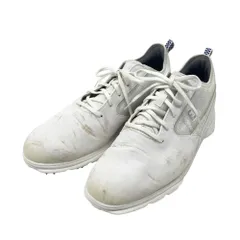 FOOT JOY フットジョイ 58087 SuperLites XP スパイクレスゴルフシューズ  ホワイト系 11 1/2 [240101463456] ゴルフウェア メンズ ストスト