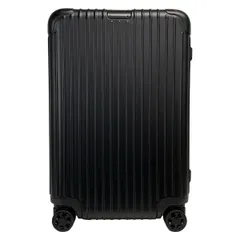 未使用級 リモワ エッセンシャルチェックインM 黒 60L 4輪 TSAロック RIMOWA [正規品]送料無料 5年保証付き ESSENTIAL CHECK-IN M