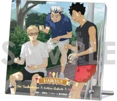 【中古】雑貨 3.月島蛍＆黒尾鉄朗＆木兎光太郎 くつろぎコレクションプレート -いただきます!- 「ハイキュー!!」