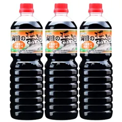 山田の醤油 びはん コーポレーション 1L 3本セットのサムネイル