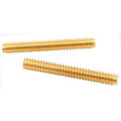 スレッドポスト Threaded Post - #6-32 x 1 1/16”, Plated Brass, USA, Gold