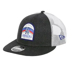 ニューエラ メッシュキャップ LP9FIFTY TRUCKER NEW ERA ロープロファイル ドジャース ホワイトソックス メンズ レディース MLB ロゴ ブランド LA 帽子 ネイビー