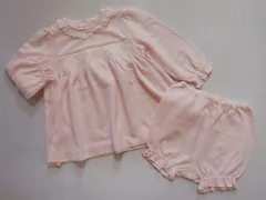 ユミカツラ yumi katsura アウトレット 子供服 女の子 90cm ベビー服 長袖 ワンピース カバーパンツ 2点 ピンク 秋 冬 ★4 ガールズ 女児 キッズ ベビー 【中古】 ユーズド リサイクル 古着 子ども服 こどものサムネイル