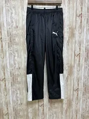 【フォロー割引20%】  PUMA メンズ パンツ スポーツウエア 白 黒 M 【0367】