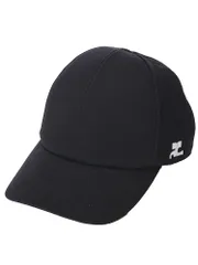 クレージュ courreges ワンポイント コットン キャップ COR125ACT039CO ブラックのサムネイル