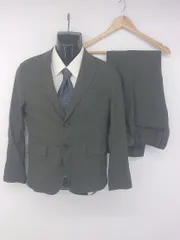 美品EDIFICEセットアップ上下　ネイビー サイズS 417 EDIFICE セットアップ オーバーサイズシャツ＆ワイド