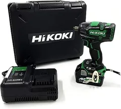 ☆未使用品☆HiKOKI ハイコーキ 36V コードレスインパクトレンチ WR36DC(2XP) マルチボルトバッテリー2個 充電器+ケース 68495