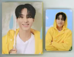 【中古】グッズセット ホシ(SEVENTEEN) ハードカバーバインダー＆ブックレット(トレーディングカード24枚セット) 「CD SEVENTEENTH HEAVEN (CARAT Ver.)」 封入特典