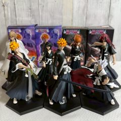 [가격 인하 협상 환영] BLEACH 피규어 세트 이치고 루키아 히번가니 우라하라 오리히메 에이지 블리치 캐릭터즈 BANDAI제 상자 첨부 미품 다수 즉구 OK2.7.037