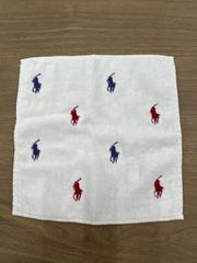 ラルフローレン　POLO　ハンカチ ロゴ