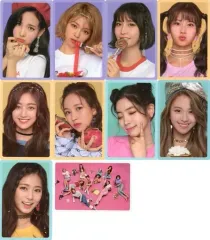 【中古】キャラカード TWICE フォトカード B Ver.(10枚セット) 「CD What is Love? B Ver. 韓国盤」 先着購入特典