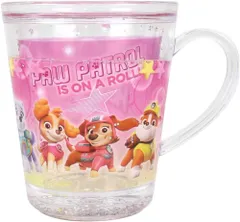 新品 ティーズファクトリー パウ・パトロール ウォーターカップ ピンク H10.5×径8.7cm PP-5526585PK