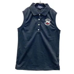 サイズ：00 PEARLY GATES パーリーゲイツ  ノースリーブポロシャツ  ネイビー系 [240101513361] ゴルフウェア レディース ストスト