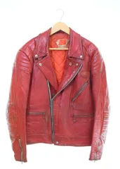 『専用』Lewis Leathers レザーライダースジャケット レッド 中古・古着通販】COMME des GARCONS (コムデギャルソン) Lewis