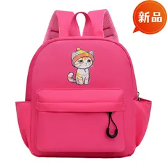 新品 キッズ用 リュック 幼児向け 通園 通学 バッグ 男の子 女の子 猫 キャラクター風 可愛い 軽量 プレゼント