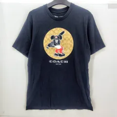【希少】コーチ ✖︎ ディズニー Tシャツ 半袖 S coach Disney コーチ COACH x ディズニー Disney ミッキー コラボ ベース