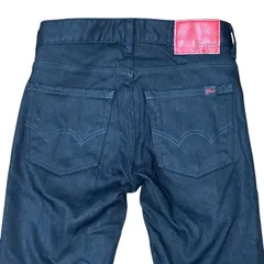 EDWIN JERSEYS ER22 スリム テーパード ジャージーズ ブラック サイズXXS エドウィン