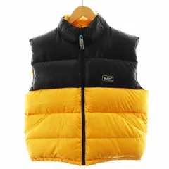ウールリッチ WOOLRICH ダウンベスト アウター L 黄 イエロー 黒 ブラック UWC16C /AN28のサムネイル
