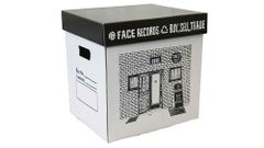 SB-001 FACE RECORDS STORAGE BOX LP BK