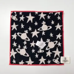 新品 ヴィヴィアン・ウエストウッド 手 タオル ハンカチ 星