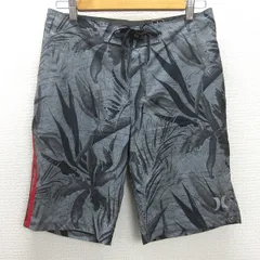 H■ハーレー/Hurley ボードショーツ サーフショーツ ハーフパンツ【28】灰色/MENS■75【中古】