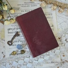 L3705-535 英国ヴィンテージ レザーブック アンティークブック 洋書 古書 インテリア イギリス