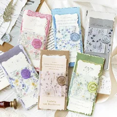 NS486 紙物素材 英字 手紙 メモ ラベル コラージュ 素材 デザインペーパー 紙もの 手帳 日記 ジャンクジャーナル 海外 紙モノ 紙物