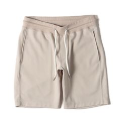 【美品】AKM エイケイエム パンツ サイズ:S / ストレッチ ポリレーヨン ジャージー ショート パンツ (P294 PER015) / サックスブルー / 日本製 / ボトムス ショーツ【メンズ】【中古】