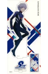 【中古】アクリルスタンド・アクリルパネル 渚カヲル(9周年イラスト) アクリルスタンド 「ヱヴァンゲリヲン新劇場版」 EVANGELION STORE TOKYO-01 10周年記念イベントグッズ