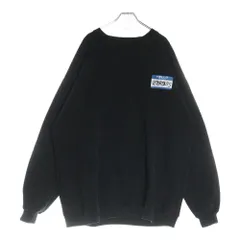 VETEMENTS ブラック スウェット トレーナー VETEMENTS(ヴェトモン) スウェット・トレーナー(メンズ) - 海外