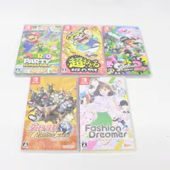 ☆1123 Nintendo Switch ソフト まとめ売り マリオパーティ メイドインワリオ スプラトゥーン