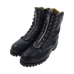 CHROME HEARTS クロムハーツ（原本無） ブーツ Chippewa チペワ FIREMAN ファイヤーマン ダガージップ レースアップ レザー ブラック系 8D【中古】のサムネイル