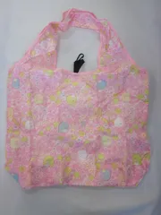 エコバッグ　コンパクト　折りたたみ　ショッピングバッグ　軽量　キャラクター　すみっコぐらし　お出かけ　買い物　ピンク