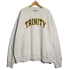 00's チャンピオン 1段 カレッジプリント リバースウィーブ スウェット (XXL) 霜降り灰 リバース 00年代 旧タグ オールド ビッグサイズ Y2K アメリカ古着 USED ビンテージ ヴィンテージ ユーズド