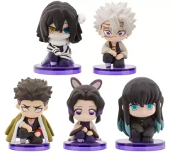 【中古】トレーディングフィギュア 全5種セット 「鬼滅の刃 すわらせ隊4 ～柱合会議～」