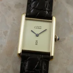 カルティエ 時計 タンクフランセーズMM ベルト コマSG
