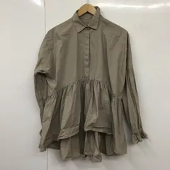 Mila Owen ミラオーウェン シャツ、ブラウス 長袖 09WFB234177 シャツ衿ギャザーチュニックブラウス