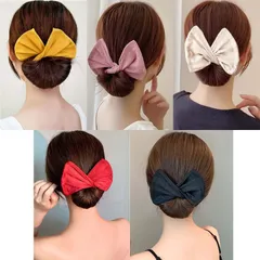 【人気商品】グッズ おだんごヘアメーカー ヘアアクセサリー お団子ヘア 優雅 可